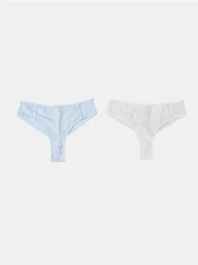 String sa dekorativnom čipkom 2 pack