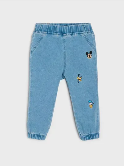 Jogger farmerice sa vezom Mickey and Donald
