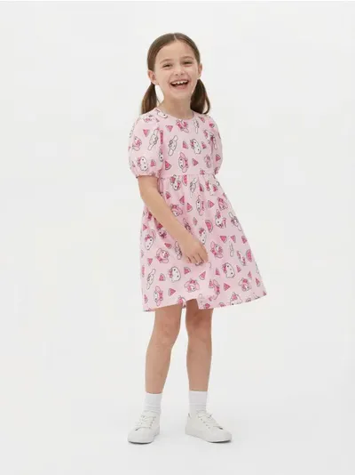Babydoll haljina sa Hello Kitty uzorkom