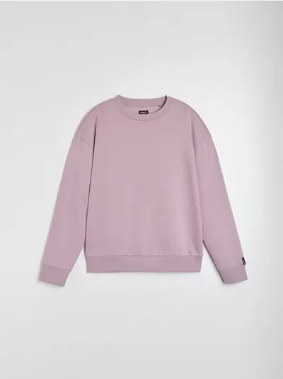 Crewneck comfort fit dukserica s dodatkom pamuka