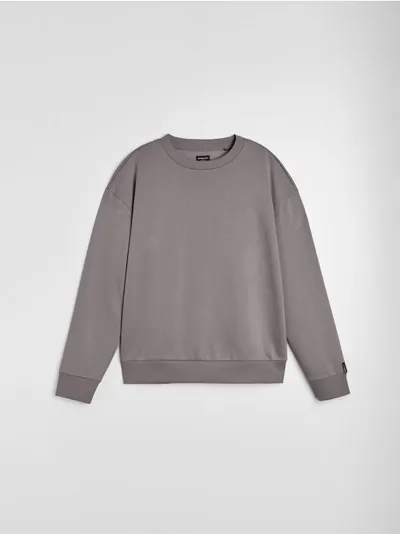 Crewneck comfort fit dukserica s dodatkom pamuka