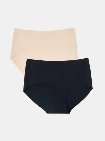 Bešavne gaćice s visokim strukom 2 pack