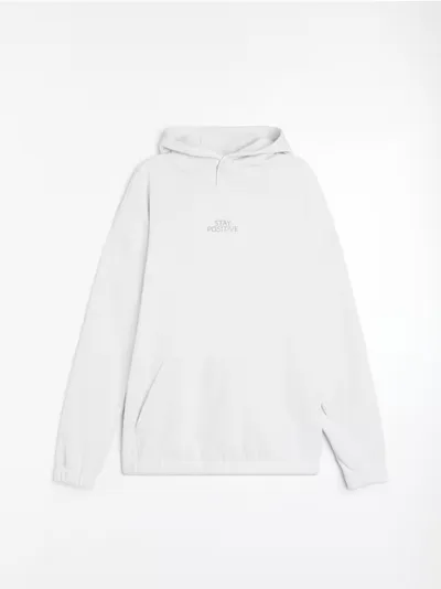 Hoodie s natpisom Stay Positive