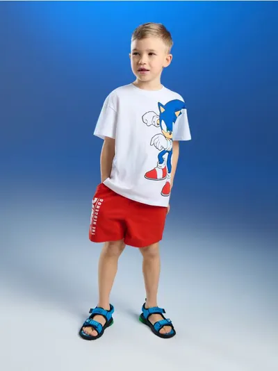 Sandale sa LED svetlećom đonom Sonic the Hedgehog