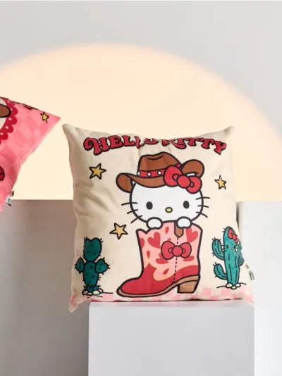 Jastučnica sa motivom kauboja Hello Kitty