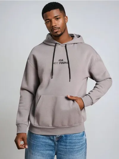 Hoodie s natpisom