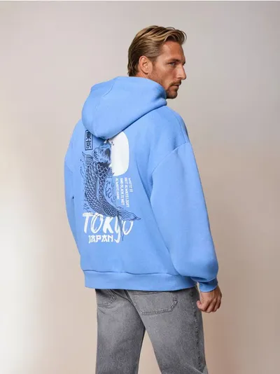 Hoodie s printom