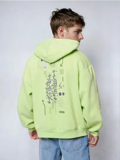 Hoodie s printom