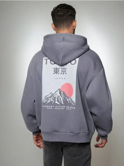 Hoodie s printom