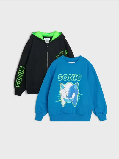 Duksevi sa kontrastnim bojama 2-pack Sonic the Hedgehog