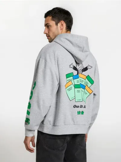 Hoodie s printom Monopoly