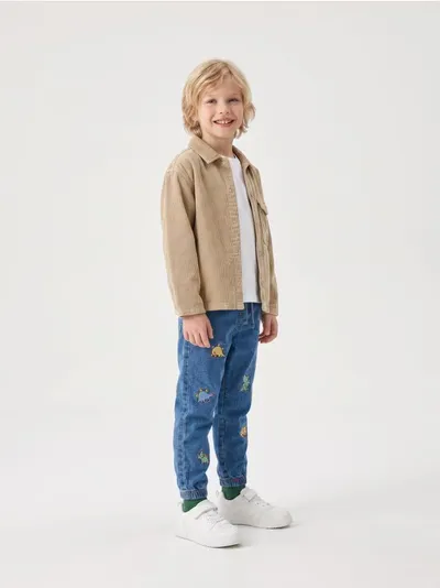 Jogger farmerke s motivom dinosaurusa