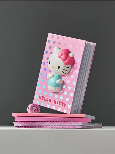 Sveska s 3D koricama Hello Kitty