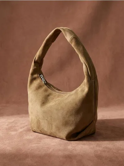 Hobo torba za rame od imitacije antilopa