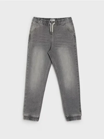 Traperice jogger s efektom pranja