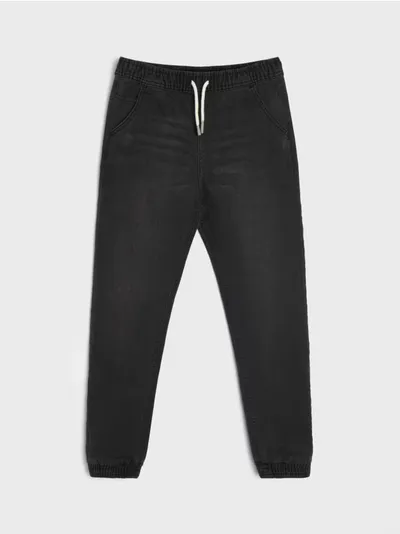 Traperice jogger s efektom pranja