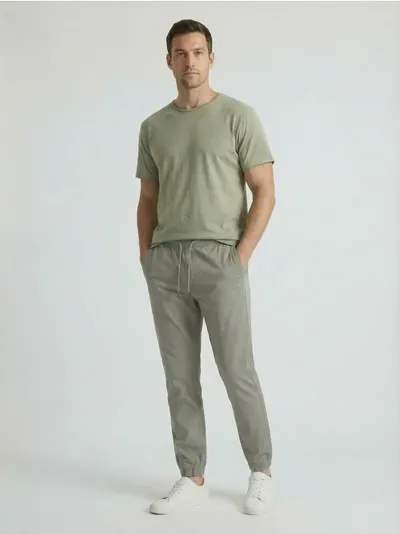 Pamučne jogger hlače