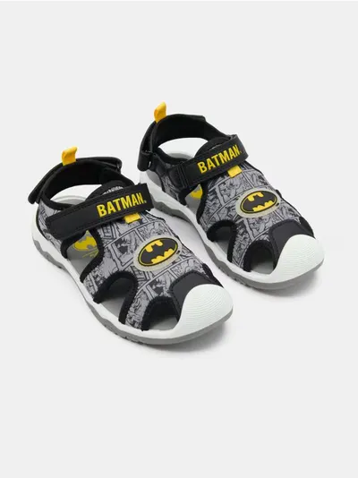 Sandale sa LED svetlećom đonom Batman