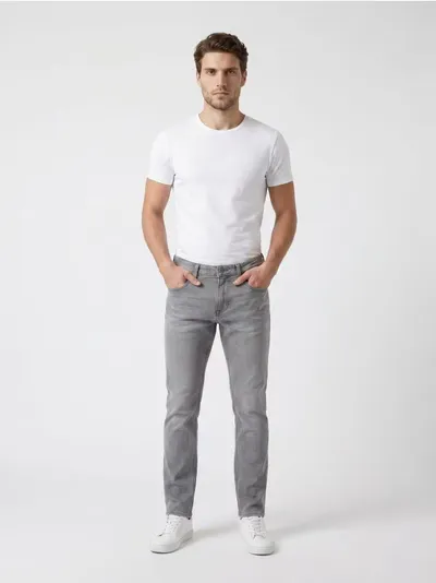 Skinny traperice s efektom pranja