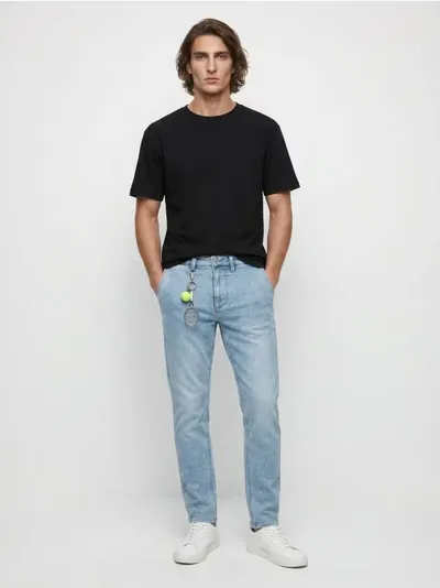 Slim fit farmerke s efektom pranja