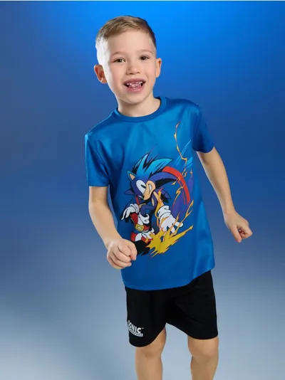Komplet majice i šorca Sonic the Hedgehog