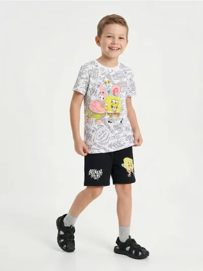Komplet majice i šorca SpongeBob