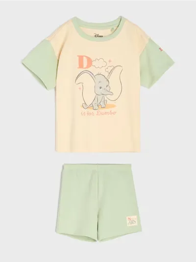 Dvodijelna pamučna pidžama sa Disney printom