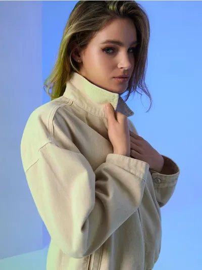 Traper bomber jakna s kragnom