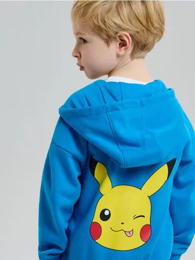 Dukserica s printom na leđima Pokemon