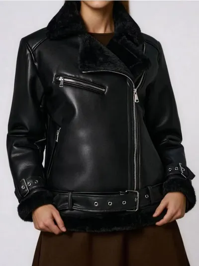 Ramones jakna sa ovčijom kožom
