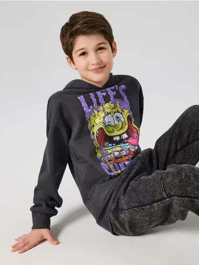 Hoodie s printom SpongeBob SquarePants