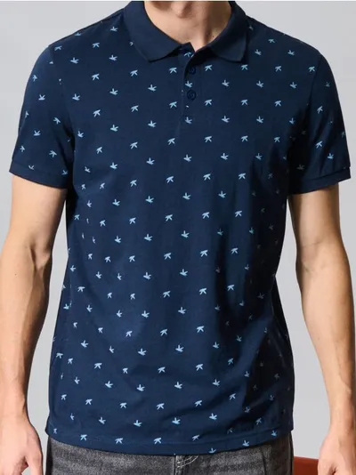 Polo majica sa dezenom