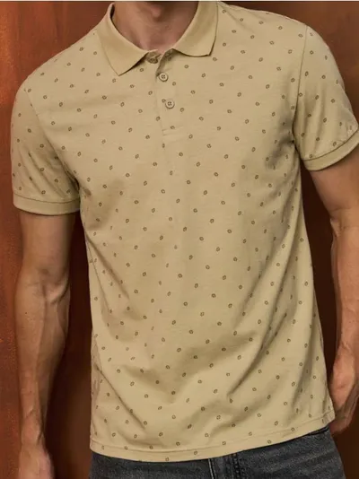 Polo majica sa dezenom