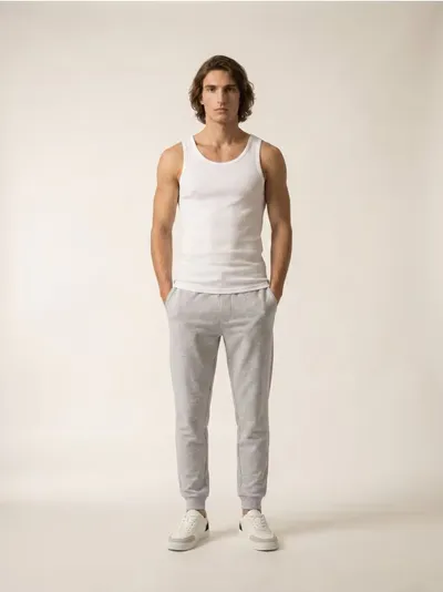 Jogger pantalone slim fit kroja