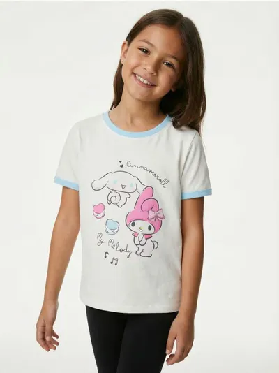 Pamučna majica s printom Cinnamoroll