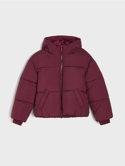 Puffer jakna s kapuljačom