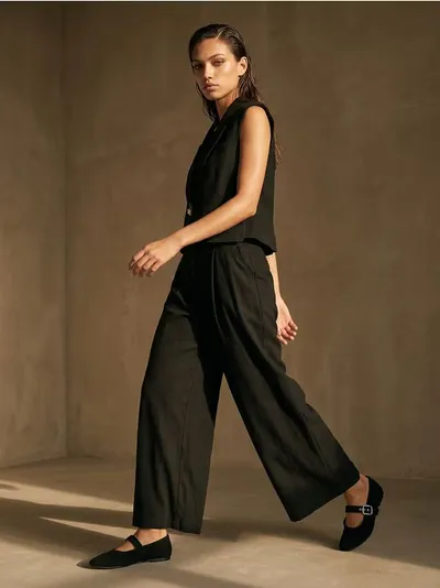 Culotte pantalone sa viskozom