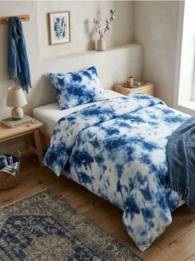 Set posteljine s tie-dye efektom