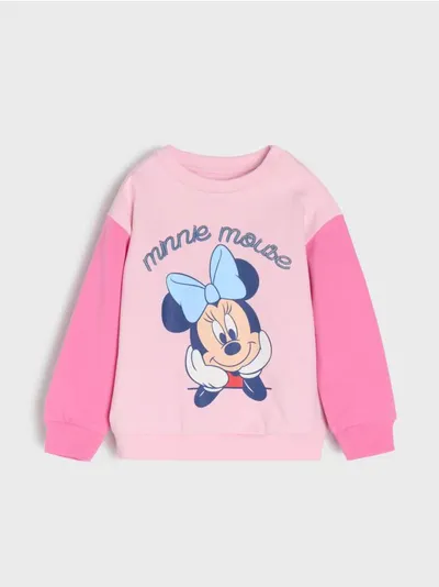 Dukserica s okruglim izrezom i printom Minnie Mouse