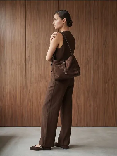 Hobo torba od imitacije brušene kože