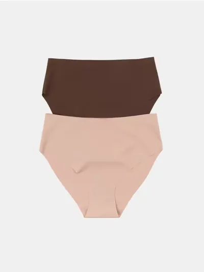 Bešavne gaćice sa visokim strukom 2 pack