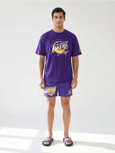 Pamučna comfort majica kratkih rukava NBA