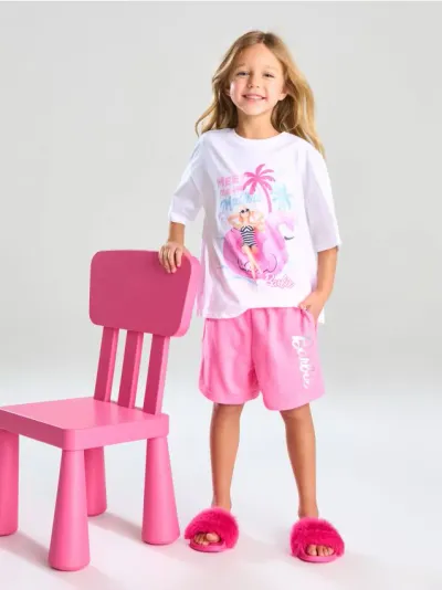 Šorc od frotira Barbie