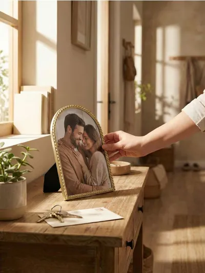 Okvir za fotografije lučnog oblika