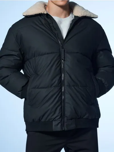 Pikovana puffer jakna