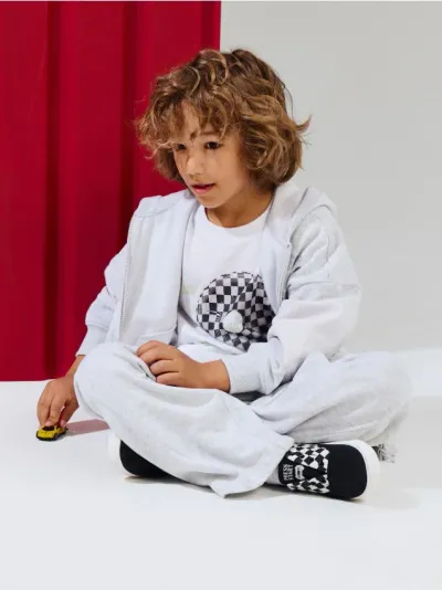 Slip-on patike sa kariranim uzorkom