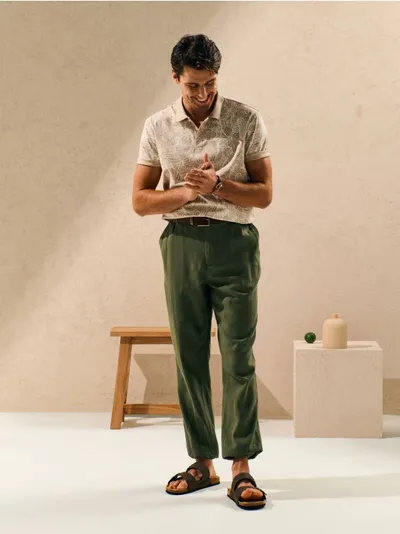 Polo majica s uzorkom