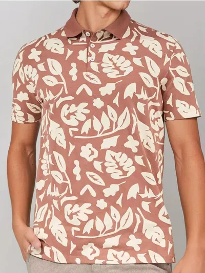 Polo majica s uzorkom