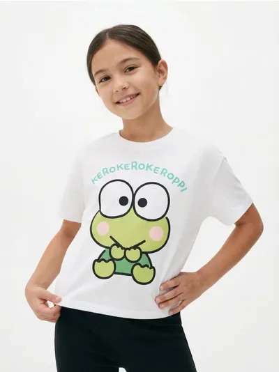 Pamučna majica s printom Keroppi