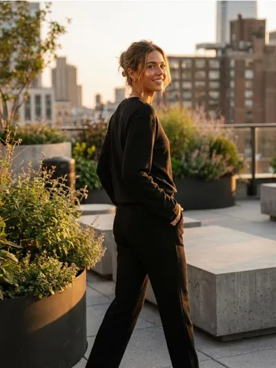 Dres pantalone sa ravnim nogavicama